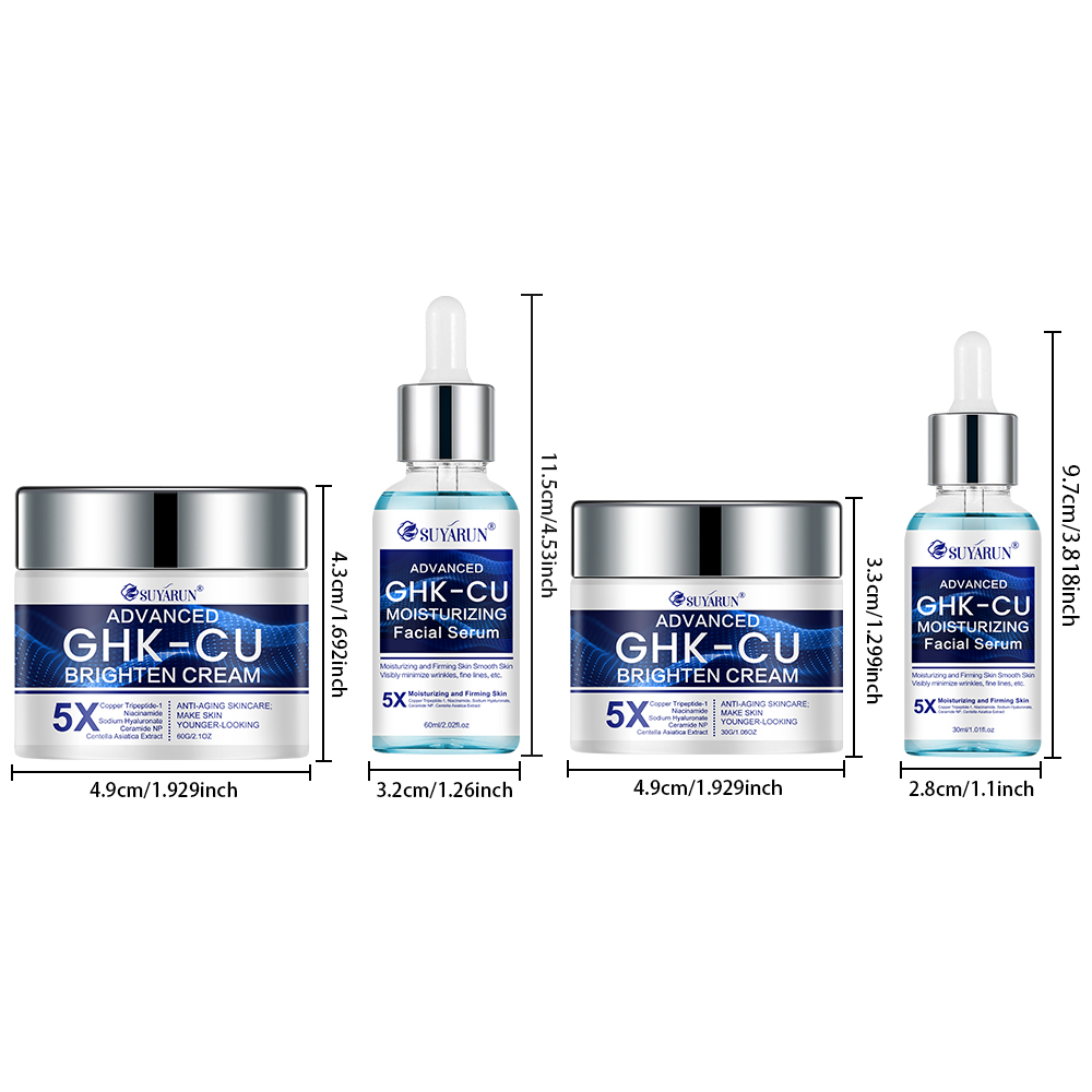 Crème et sérum SUYARUN GHK-CU  - Skincare Whitening avis et prix